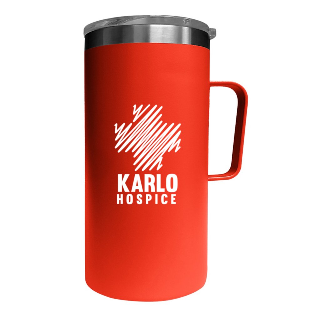 View larger image of Add Your Logo: 20 oz Stainless Steel Tall Mug